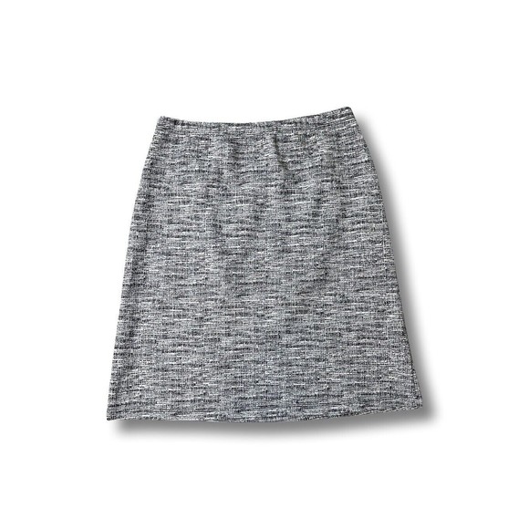 LELIS Pencil Skirt Women Size Medium Black White Tweed Stitch Fix - Picture 1 of 9